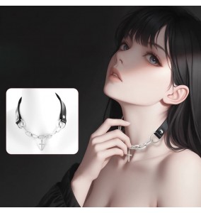 MizzZee - Pleasure Bondage Collar Restraint Set SM (Type B)